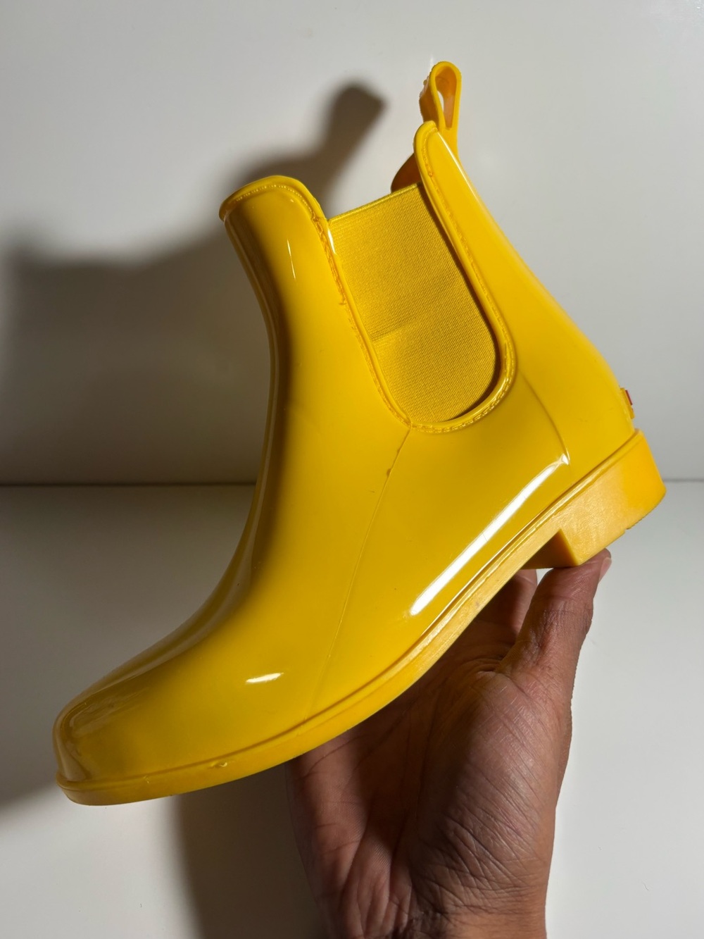 Lauren Ralph Lauren Tally Short Rain Boots “Racing Yellow” Women’s Size 6B